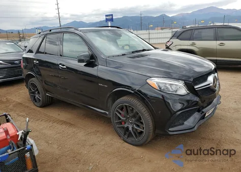 2018 Mercedes-Benz Gle 63 Amg-S 4Matic z USA, uszkodzony, nr VIN 4JGDA7FB0JB055078
